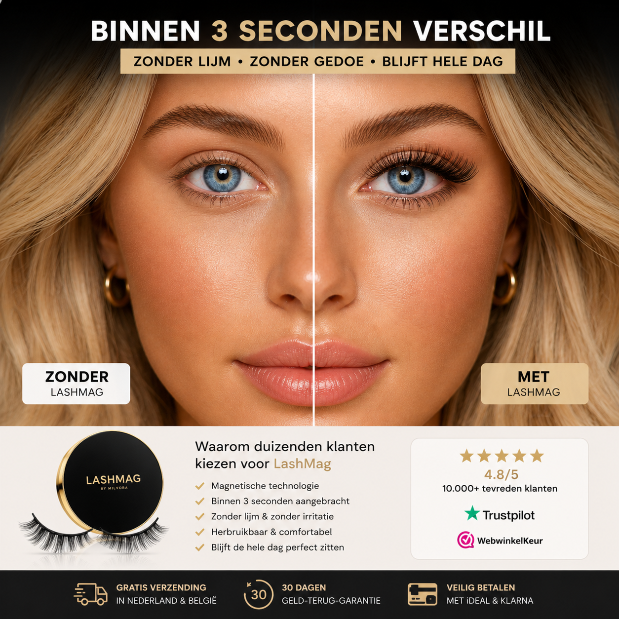 Milvora LashMag™ Magnetic Lashes