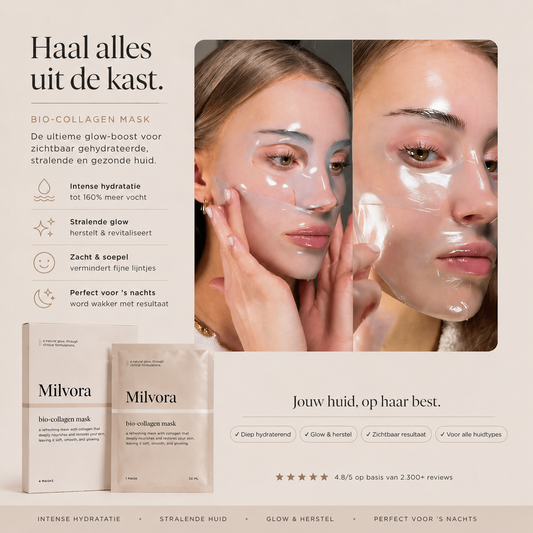 Milvora CollaGlow™ Bio Collagen Mask
