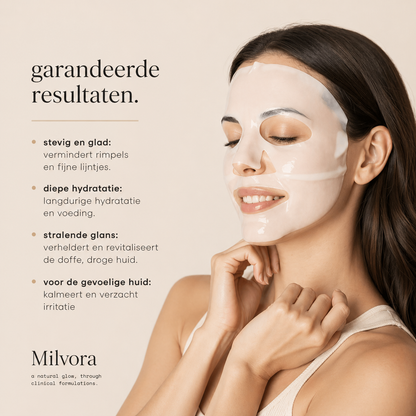 Milvora CollaGlow™ Bio Collagen Mask