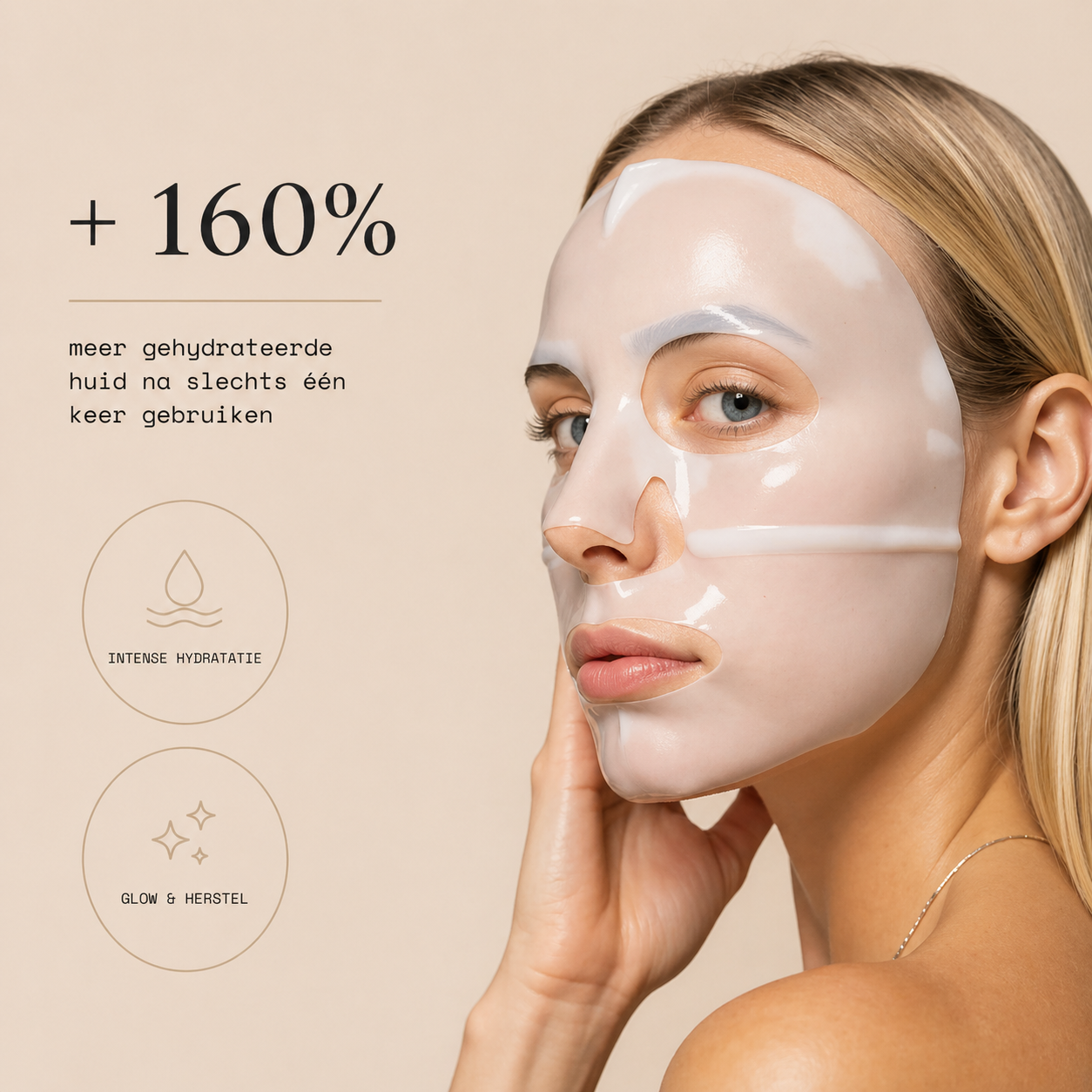 Milvora CollaGlow™ Bio Collagen Mask