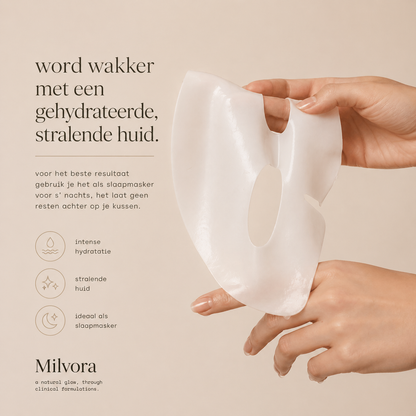 Milvora CollaGlow™ Bio Collagen Mask