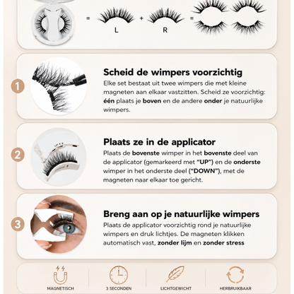 Milvora LashMag™ Magnetic Lashes