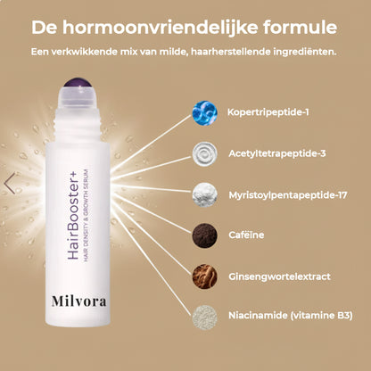 Milvora FolliForce Pro™ | HaarGroei Serum Voor Dikker & Voller Haar