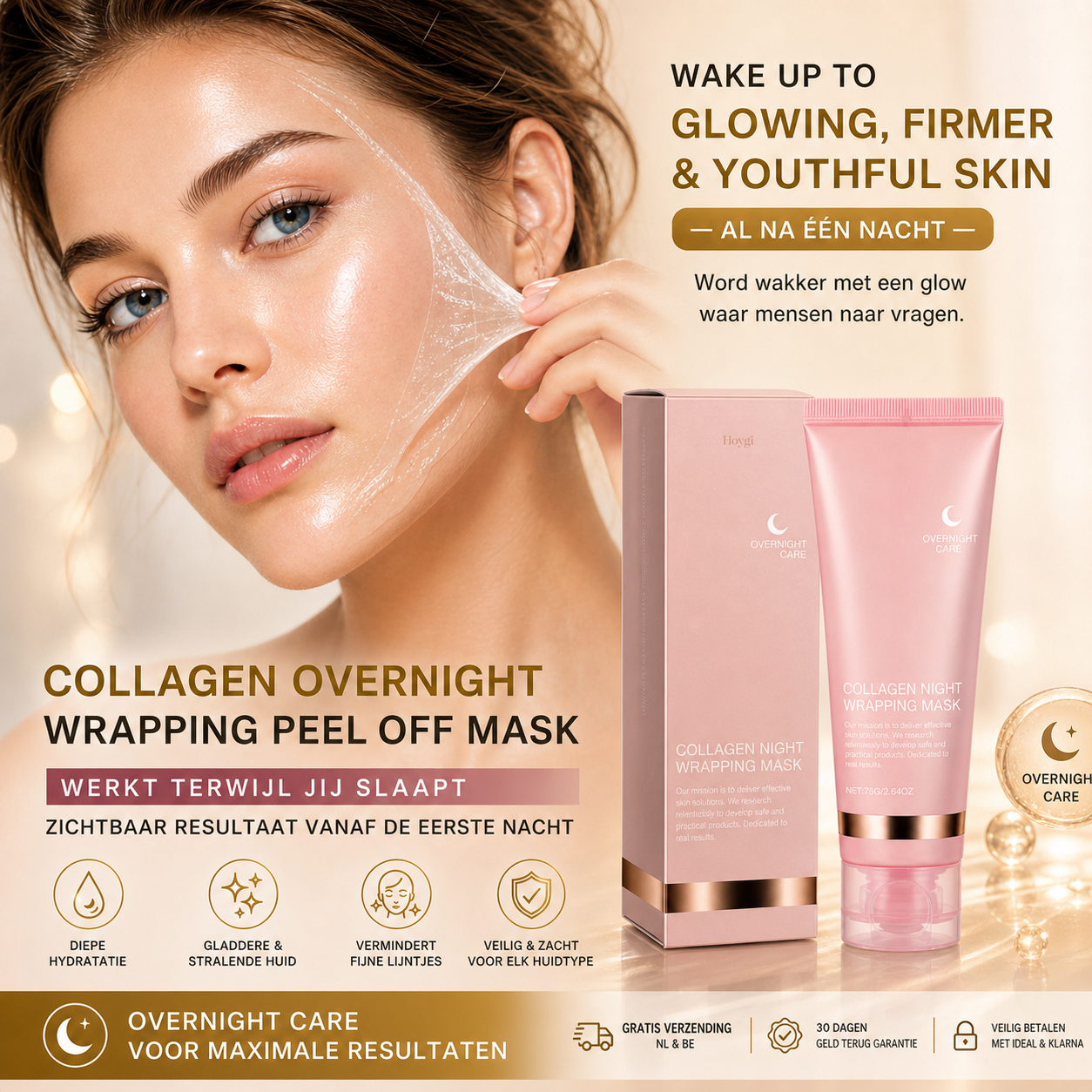 Milvora CollaGlow™ Korean Wrapping Mask